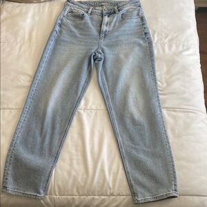 American Eagle Outfitters Light Blue Straight Leg Jeans